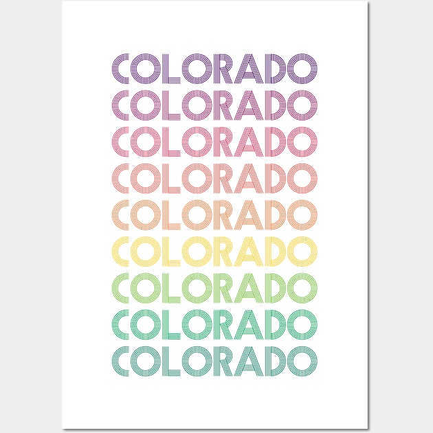 Colorado Wall Art by RainbowAndJackson